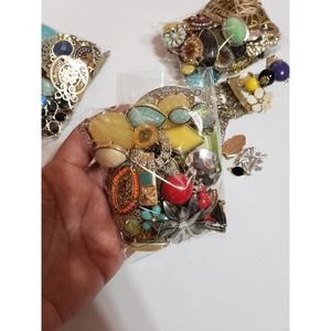 Costume Jewelry Pendants, Charms, Retro, Vintage Style 8 oz Bag Over 50 Pieces
